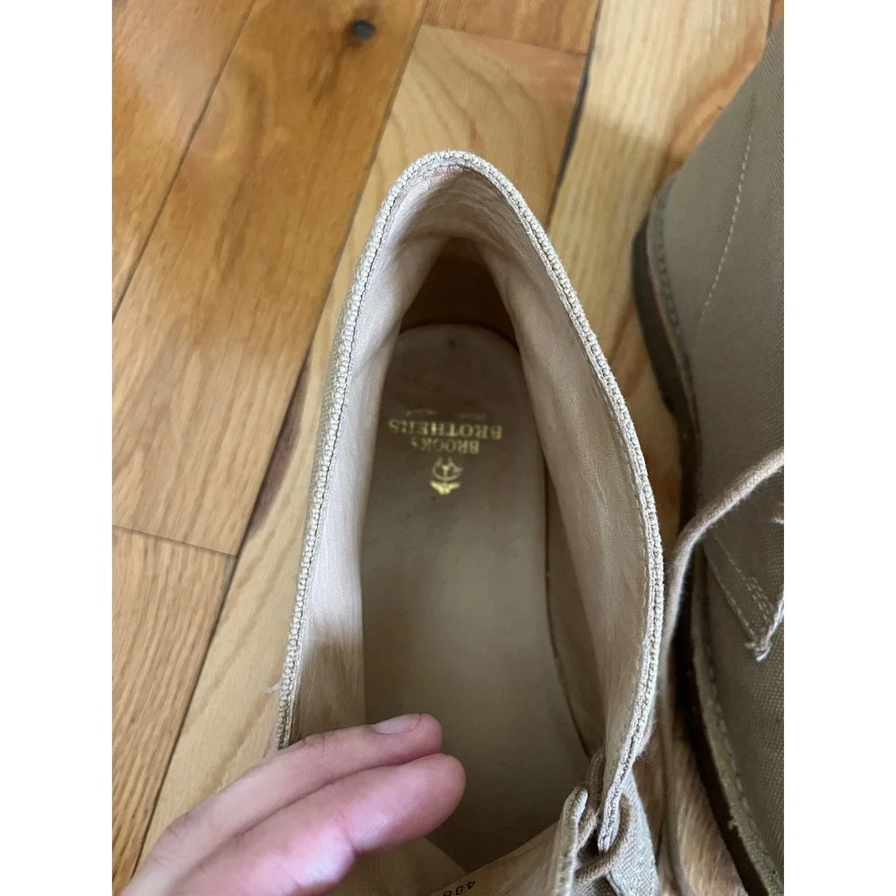 Brooks Brothers Men's‎ Chukka Boote Size 8.5 Beige